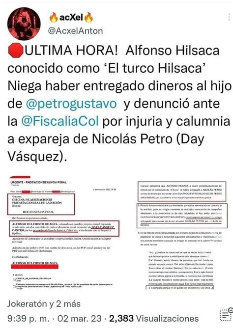 Marco Tulio Pérez F on Twitter RT Eclides3 Señores periodistas