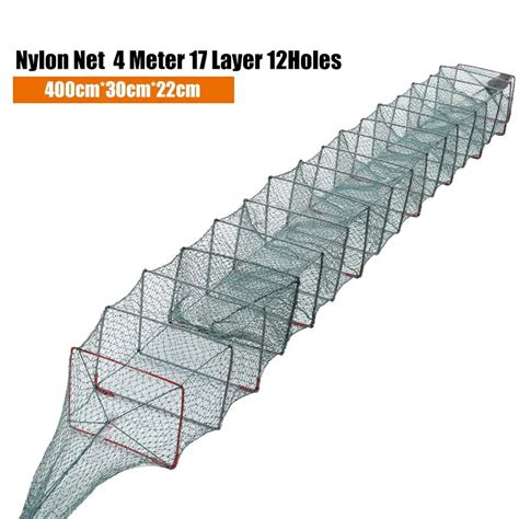 4M Naylon Bal K A Katlanabilir Ta Nabilir Yenge Kerevit Istakoz Catcher