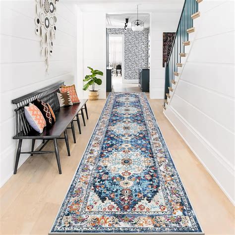 U Artlines Boho Hallway Runner Rug X Vintage Farmhouse Laundry