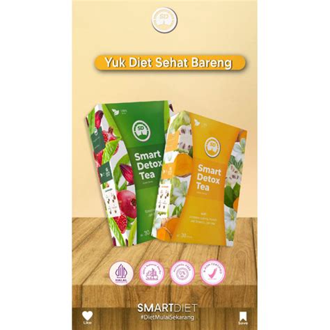 Jual Smart Detox Tea Teh Diet Pelangsing Herbal Terpercaya Original 100 Jakarta Utara