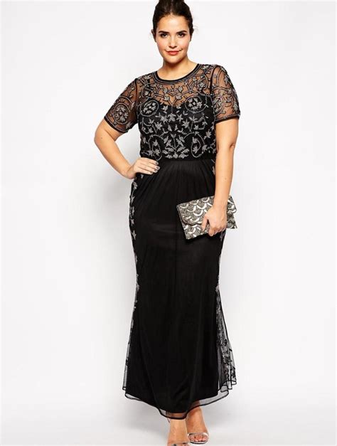 Black Prom Dresses Plus Size Pluslook Eu Collection