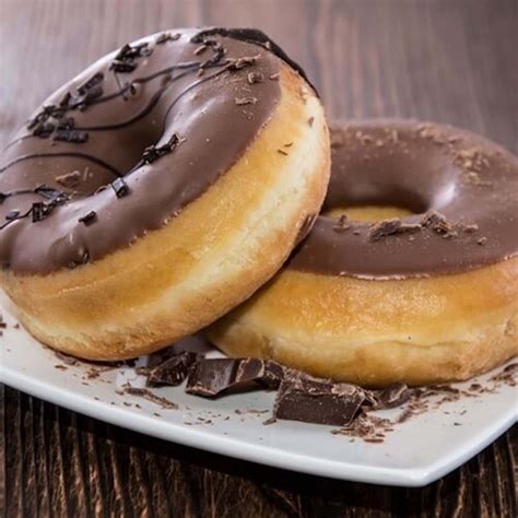 Chocolate Icing Donut Blender Material Rolfonweb