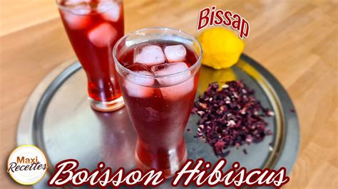 Boisson Hibiscus Rafraichissante Recette Facile Jus De Bissap Youtube