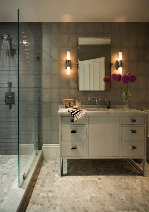 Chic Boston Brownstone Gets A Remarkable Transformation Deco Bathroom