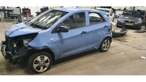 Kia Picanto 1 0 12V Sloopvoertuig 2012 Blauw