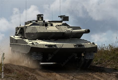 German Main Battle Tank Leopard 2A5 Stock Photo Adobe Stock