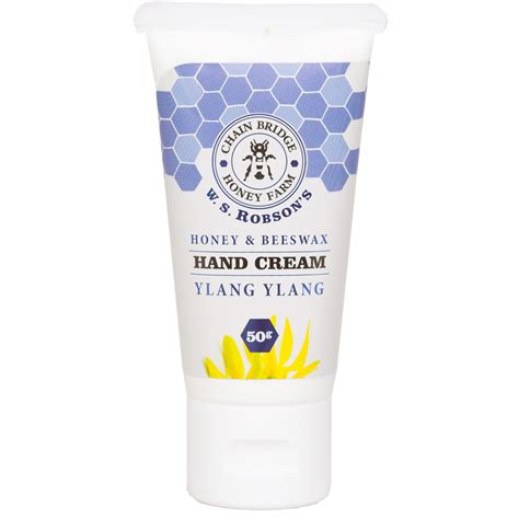 Honey And Beeswax Hand Cream With Ylang Ylang 50g Tube Chain Bridge