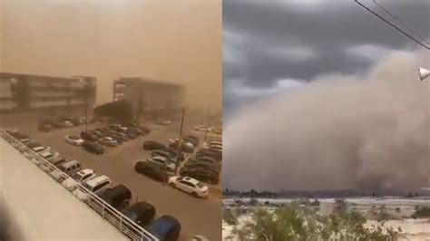 Terror Por Tormenta De Arena En Mexicali Video El Ma Ana De Nuevo