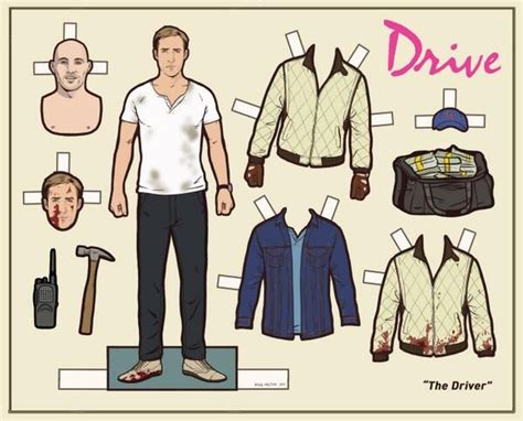 Ciak On Twitter Paper Dolls Ryan Gosling Paper