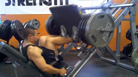 Explosive 500 Lbs Leg Press Youtube