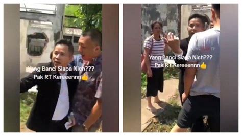 Viral Video Ketua RT Diintimidasi Diduga Dilakukan Pemilik Ruko