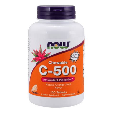 Витамин С-500 Now Foods с шиповником в таблетках №100 (ID#1765583428 ...