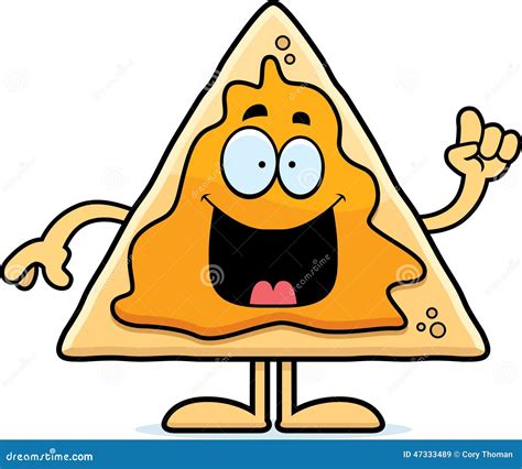 Cartoon Nachos Idea Stock Vector Illustration Of Smiling