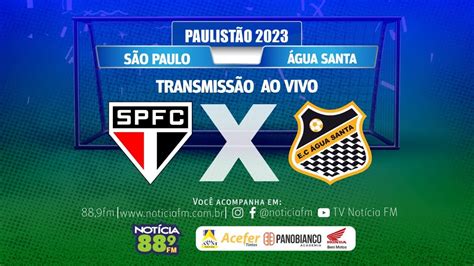 São Paulo X Água Santa Quartas De Final Paulistão 2023 Ao Vivo