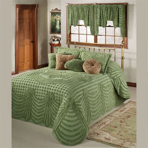 Promenade Cotton Chenille Oversized Bedspreads