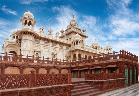 Ancient Jaswant Thada Cenotaph A Mausoleum For The Kings Of Marwar