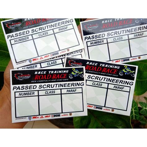 Jual Stiker Nomer Star Anti Air Matahari Minimal Order 2 Stiker