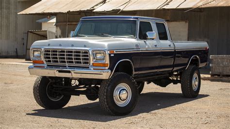 Stunning 1979 Ford F 350 Restomod Goes Wild At Auction Sells For 220k