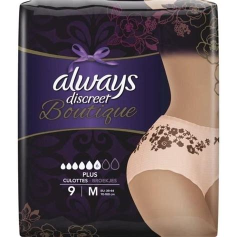 Lot De 2 Culottes Pour Fuites Urinaires ALWAYS DISCREET Boutique