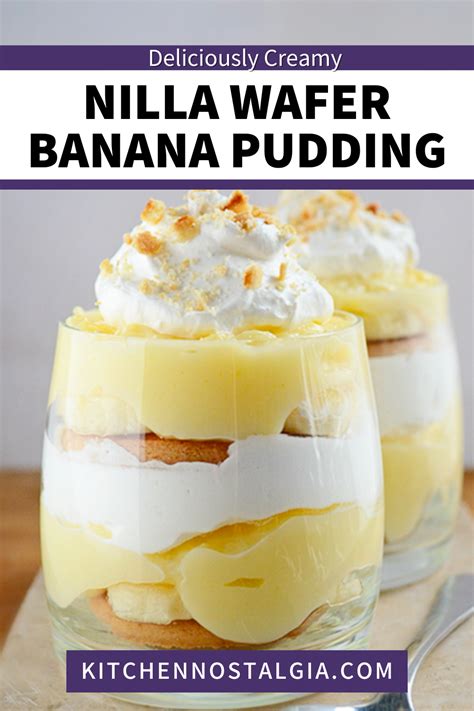 Nilla Wafer Banana Pudding Kitchen Nostalgia Recipe Banana Pudding Banana Pudding Recipes