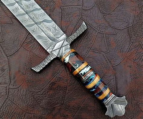 Hand Forged Damascus Steel Sword