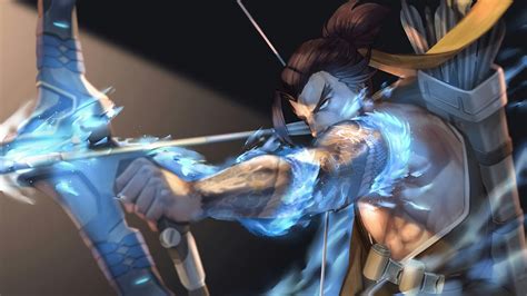 Wallpaper Digital Art Anime Artwork Hanzo Overwatch Archer