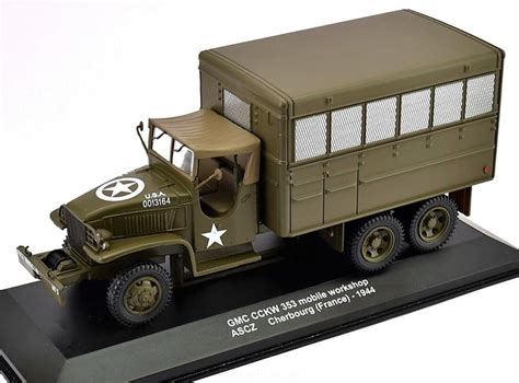 GMC CCKW 353 Mobile Workshop ASCZ Cherbourg France 1944 Eaglemoss 1 43