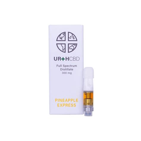 Urth CBD Pineapple Express Vape Cartridge 300mg Lord Vaper Pens