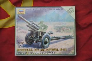 Zvezda Zve Soviet Mm Howitzer Miniatuur Figuren