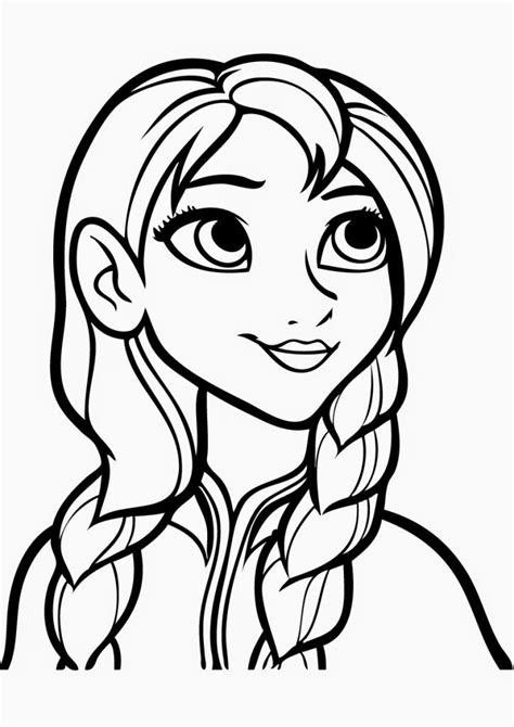 Frozen Coloring Pages. Anna Frozen Coloring Sheets, Frozen Coloring ...