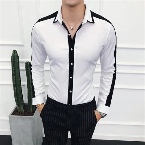 Camisas De Lujo De Talla Grande Xxl Para Hombre Camisa Ajustada De