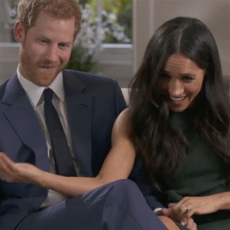 Harry And Meghan Engagement Interview Behind The Scenes ...