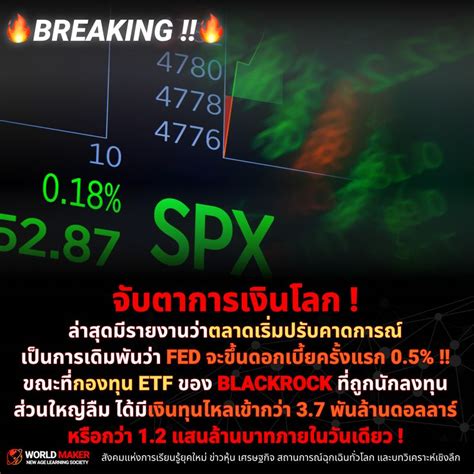 [world Maker] 🔥breaking 🔥 จับตาการเงินโลก ล่าสุดมีรายงานว่าตลาดเริ่มปรับไปเป็นการเดิมพัน