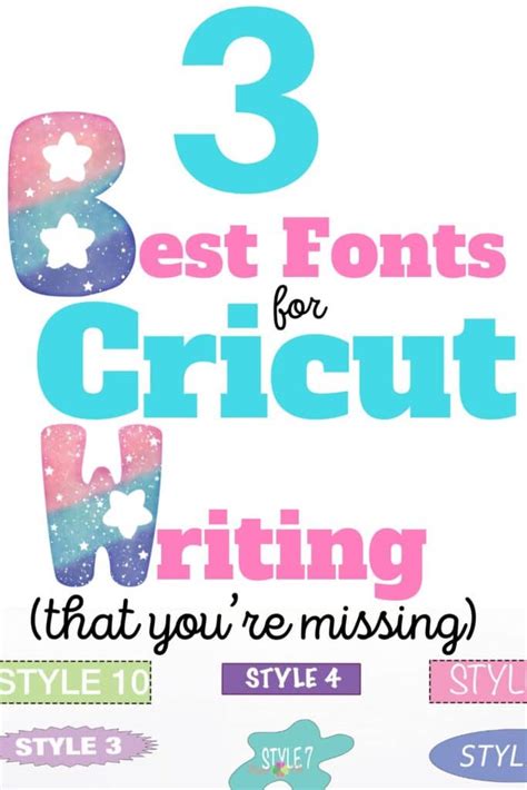 Best Fonts For Cricut Writing That You Re Missing