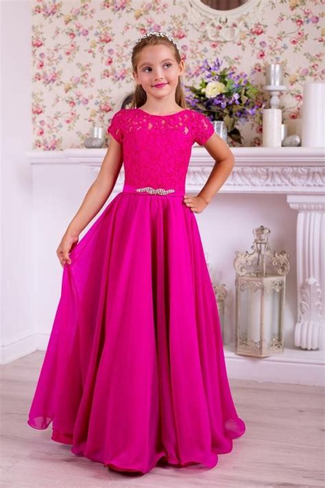 Hot Pink Flower Girl Dress Tulle Tutu Flower Girl Wedding Dress Pink Hot Pink F Hot Pink