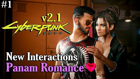 New Interaction Of Panam Romance 💜 1 Mirror Version 1 Cyberpunk