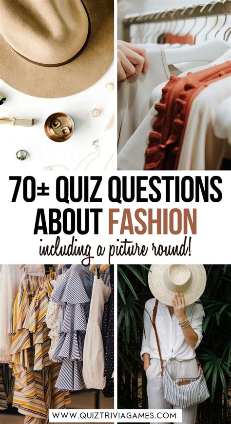 71 Fashion Quiz Questions And Answers Picture Round Quiz Trivia Games