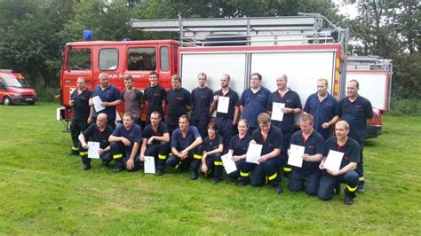 Leistungsnachweis Freiw Feuerwehr Lembeck