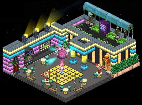 Discoteca Habbo Habbo Hotel Minecraft Parques