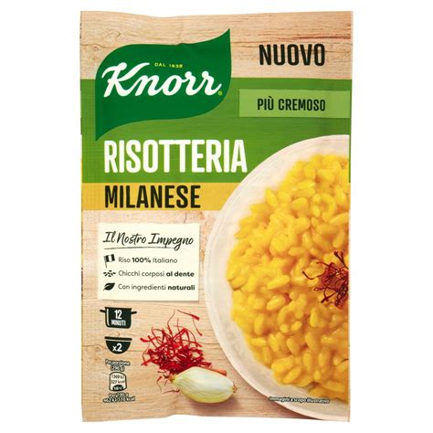 KNORR RISOTTO MILANESE GR 175 KNORR GR 175 L Ecommerce Secondo Iper