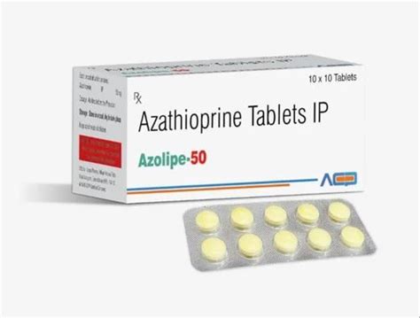 50mg Azathioprine Tablets IP At Rs 390 Stripe Azathioprine Tablet In