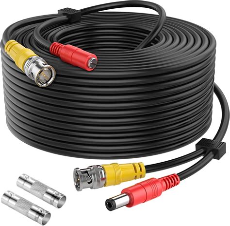 Amazon WILDHD 20AWG Cables 150ft 8MP 4K BNC Cable All In One