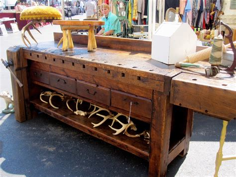 Old Workbench Kitchen Island