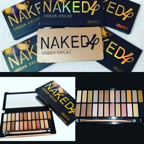 Paleta De Sombra Naked 4 Urban Decay C Pincel R 119 90 Em Mercado