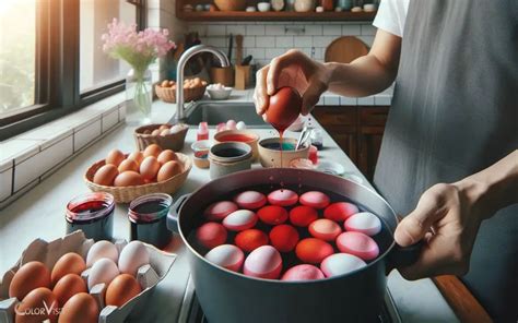 Food Coloring Dyeing Eggs at Whitney White blog