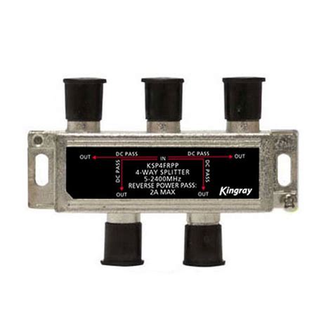 24 Way Rf Splitter With Power Pass Kingray Digital World Nz