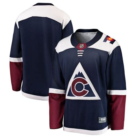 Youth Colorado Avalanche Blue Breakaway Alternate Blank Jersey – Choose ...