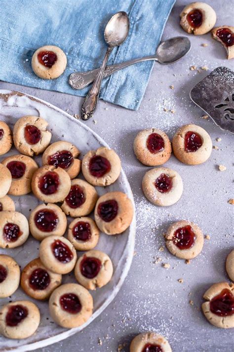 Rice Flour Thumbprint Cookies Delicious And Healthy By Maya Recipe