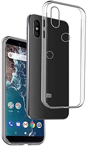 REY Funda Carcasa Gel Transparente Para XIAOMI MI 6X Y XIAOMI MI A2