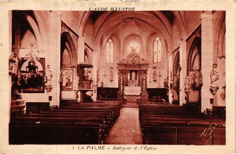 La Palme Interieur de l Eglise France à La Palme Cartorum